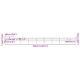 Garden Fence with Spear Top Steel 1603,5x150 cm Black (9x144943) - 45-Degree Angle