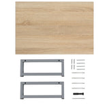 Bathroom Furniture Oak 60x40x16.3 cm