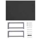 Bathroom Furniture Grey 60x40x16.3 cm