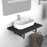 Bathroom Furniture Grey 60x40x16.3 cm