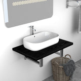 Bathroom Furniture Black 60x40x16.3 cm