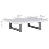 Bathroom Furniture White 60x40x16.3 cm