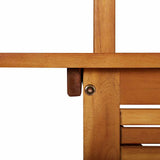 Outdoor Bar Table with Rooftop 113x106x217 cm Solid Acacia Wood - Extra Image