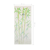 Insect Door Curtain Bamboo 90x200 cm - Rear View