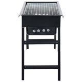 Portable Camping BBQ Grill 60x22.5x33 cm - Side View