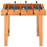 Mini Football Table 69x37x62 cm Maple - Front View