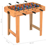 Mini Football Table 69x37x62 cm Maple - Extra Image