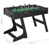 Folding Football Table 121x61x80 cm Black - Extra Image