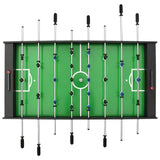 Folding Football Table 121x61x80 cm Black - 45-Degree Angle