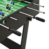 Folding Football Table 121x61x80 cm Black