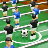 Folding Football Table 121x61x80 cm Light Brown - Low Angle