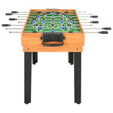 15-in-1 Multi Game Table 121x61x82 cm Maple - Top-Down View