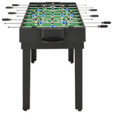 15-in-1 Multi Game Table 121x61x82 cm Black - Top-Down View