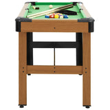 4 Feet Billiard Table 122x61x76 cm Brown - Side View