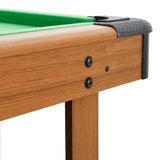 4 Feet Billiard Table 122x61x76 cm Brown - 45-Degree Angle