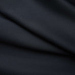 Blackout Curtain with Hooks Black 290x245 cm