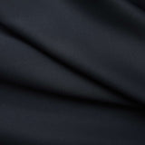 Blackout Curtain with Hooks Black 290x245 cm - Top-Down View