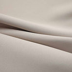 Blackout Curtain with Metal Rings Beige 290x245 cm