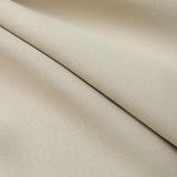 Blackout Curtains with Hooks 2 pcs Beige 140x245 cm - Top-Down View