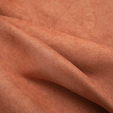 Blackout Curtains with Metal Rings 2 pcs Rust 140x245 cm - Top-Down View