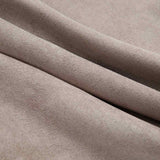 Blackout Curtains with Metal Rings 2 pcs Taupe 140x225 cm - Top-Down View
