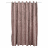 Blackout Curtain with Metal Rings Velvet Antique Pink 290x245 cm - Front View