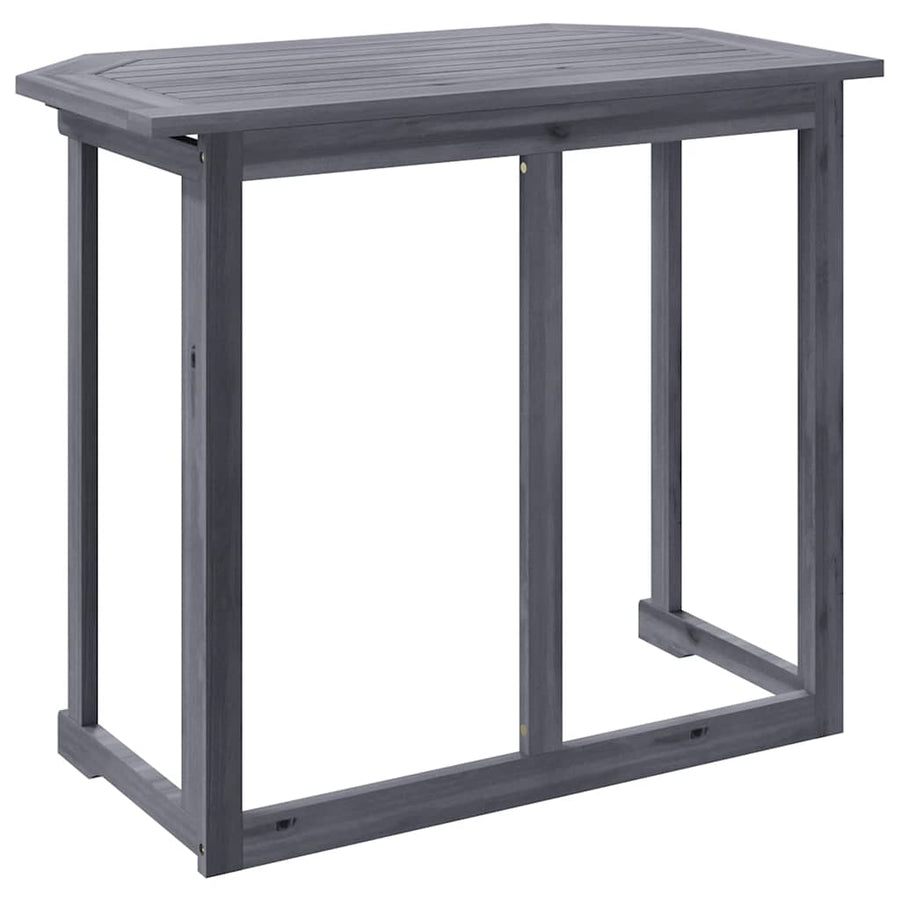 Folding Balcony Table 90x50x74 cm Solid Acacia Wood