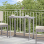 Folding Balcony Table 90x50x74 cm Solid Acacia Wood
