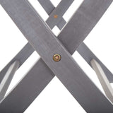 Folding Garden Table 160x85x75 cm Solid Acacia Wood - Extra Image