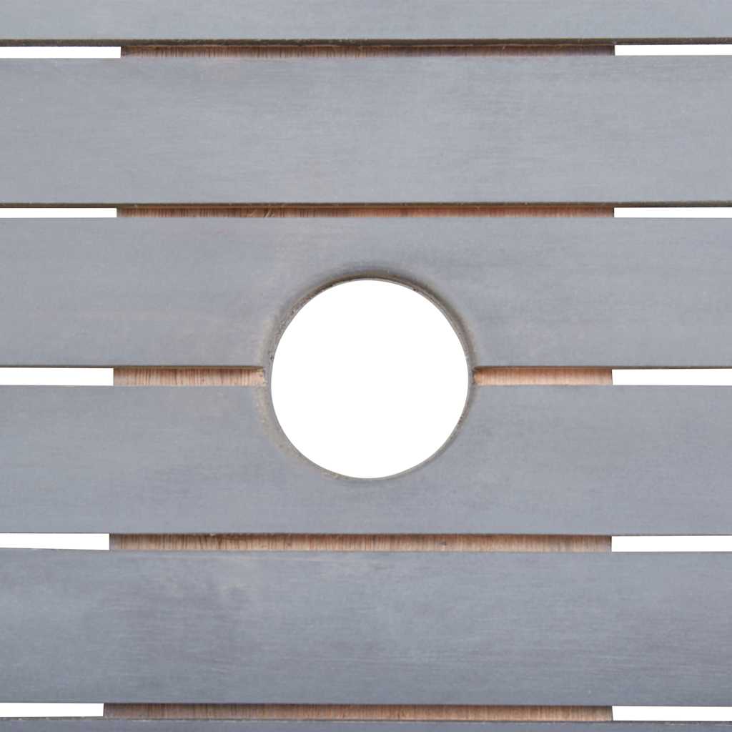 Folding Garden Table 160x85x75 cm Solid Acacia Wood