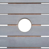 Folding Garden Table 160x85x75 cm Solid Acacia Wood - Extra Image