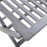 Folding Outdoor Chairs 2 pcs Solid Acacia Wood - Extra Image