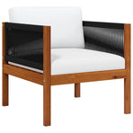 Garden Chairs 2 pcs Solid Acacia Wood