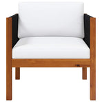 Garden Chairs 2 pcs Solid Acacia Wood