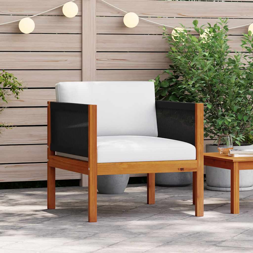 Garden Chairs 2 pcs Solid Acacia Wood