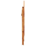Folding Garden Table 90x75 cm Solid Acacia Wood - Extra Image