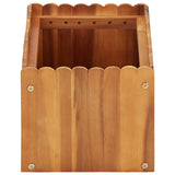 Garden Raised Bed 50x30x25 cm Solid Acacia Wood - Side View