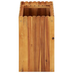 Garden Raised Bed 50x30x50 cm Solid Acacia Wood