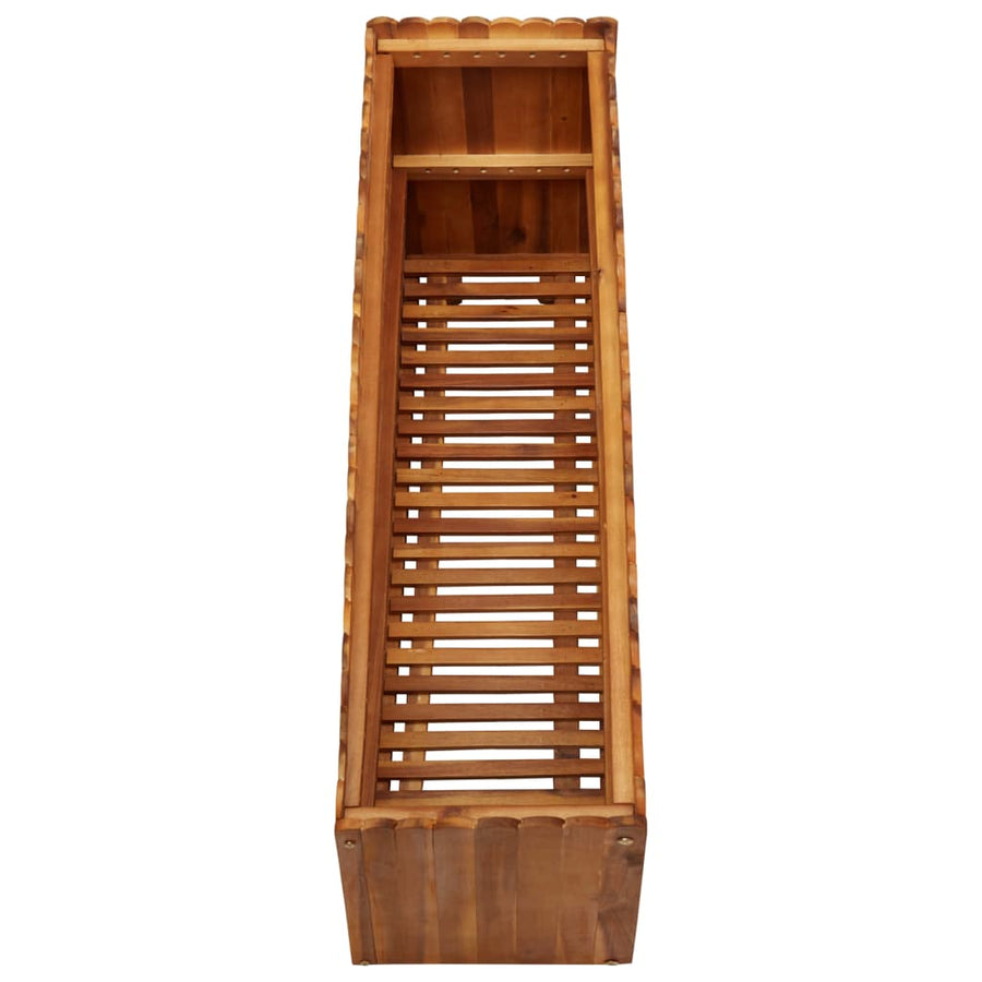 Garden Raised Bed 100x30x50 cm Solid Acacia Wood