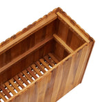 Garden Raised Bed 100x30x50 cm Solid Acacia Wood