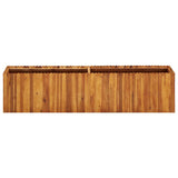 Garden Raised Bed 200x30x50 cm Solid Acacia Wood - Front View