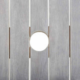 7 Piece Outdoor Dining Set Grey Solid Acacia Wood - Extra Image