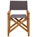 Director's Chairs 2 pcs Solid Acacia Wood