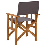 Director's Chairs 2 pcs Solid Acacia Wood