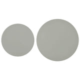 Side Tables 2 pcs Grey Solid Pinewood