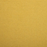 Swivel Dining Chairs 4 pcs Yellow Fabric - Extra Image