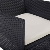 Furniture Set 5 pcs Black