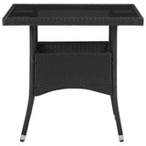 Furniture Set 5 pcs Black