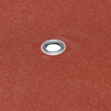 2-Tier Gazebo Top Cover 310 g/m² 4x3 m Terracotta - 45-Degree Angle