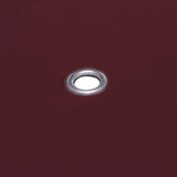 Gazebo Top Cover 310 g/m² 3x3 m Bordeaux - 45-Degree Angle